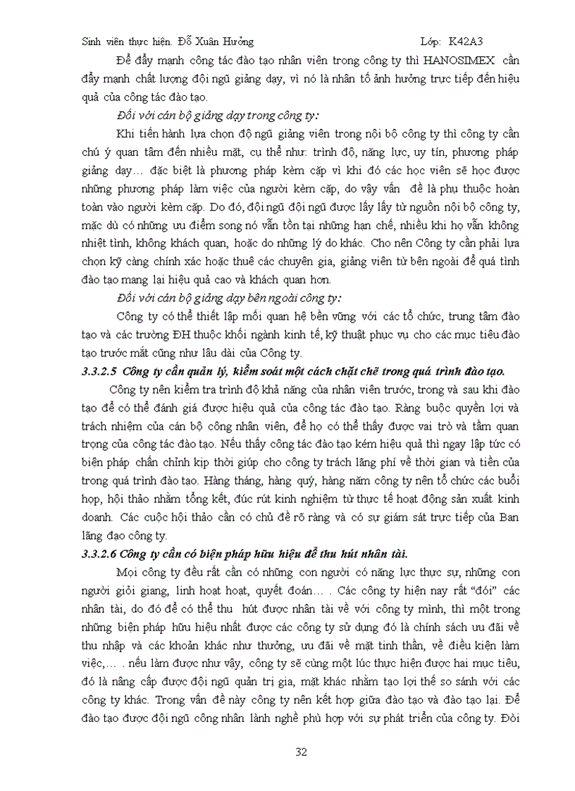 image for page Đẩy mạnh công tác đào tạo nhân viên tại tổng công ty cổ phần dệt may hà nội hanosimex