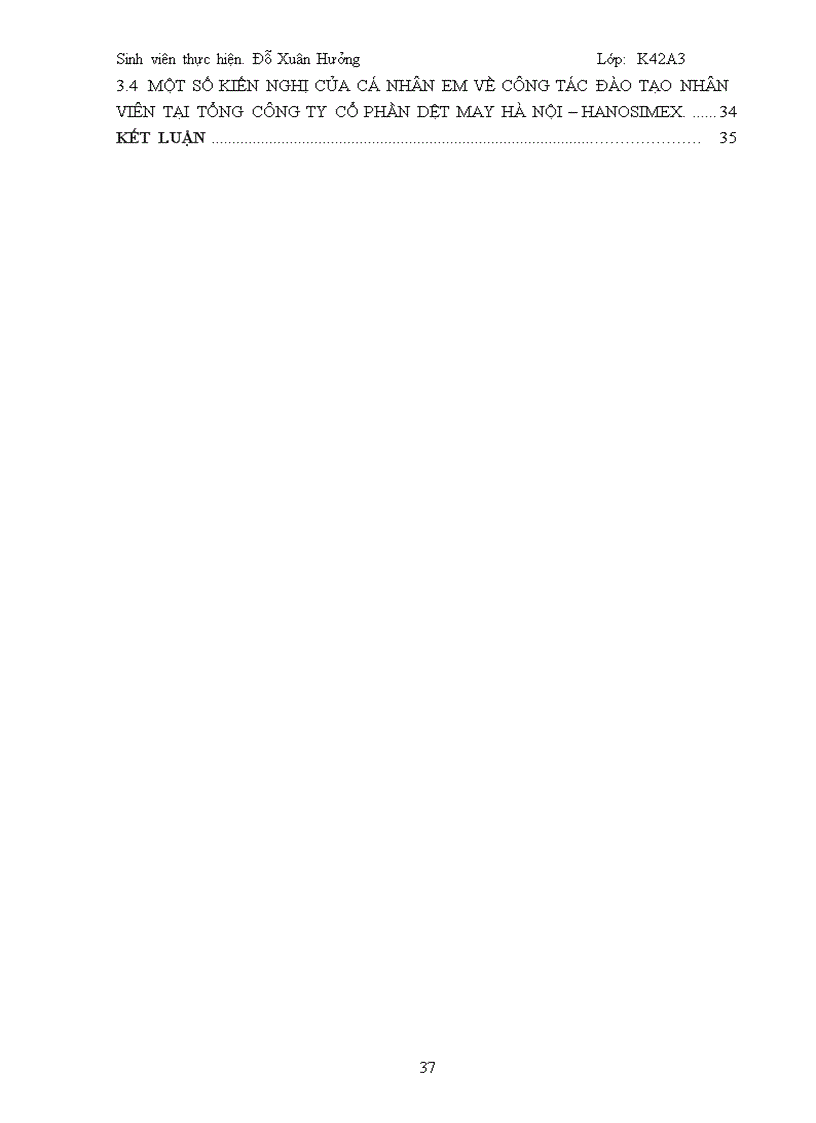 image for page Đẩy mạnh công tác đào tạo nhân viên tại tổng công ty cổ phần dệt may hà nội hanosimex