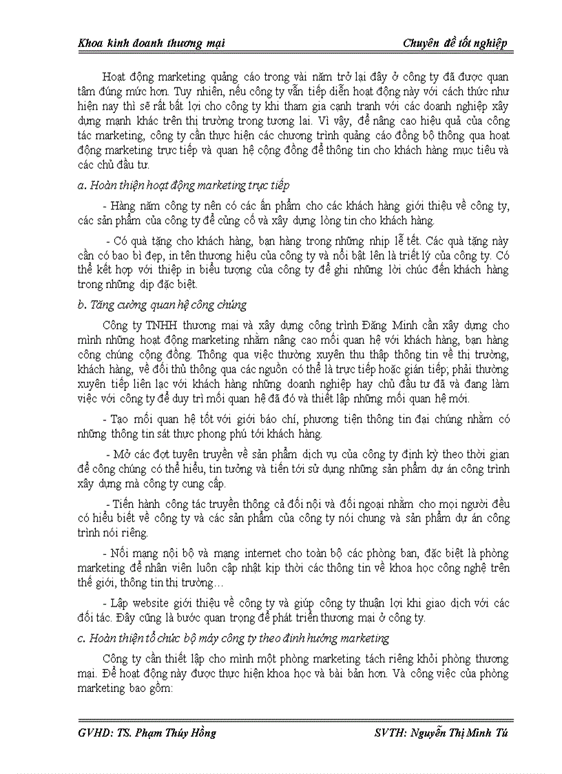 image for page Giải pháp marketing mix nhằm nâng cao năng lực cạnh tranh marketing cho sản phẩm dự án công trình xây dựng của công ty TNHH thương mại và xây dựng công trình Đăng Minh 1