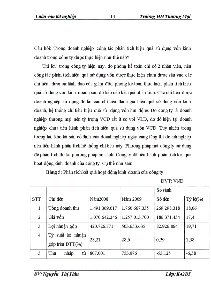 image for page Phân tích hiệu quả sử dụng vốn kinh doanh tại công ty TNHH Thương Mại và Đầu Tư Bình Minh
