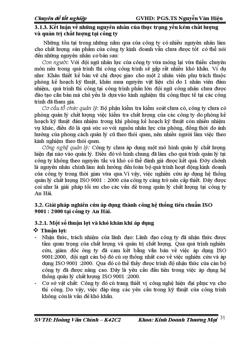 image for page Nghiên cứu áp dụng Hệ thống quản lý chất lượng theo tiêu chuẩn ISO 9001 2000 tại công ty Cổ phần thương mại và đầu tư An Hải