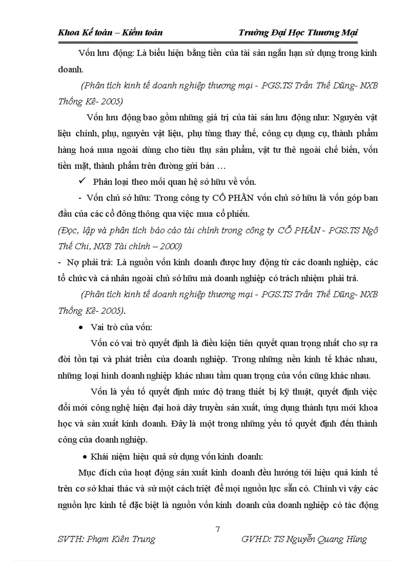 image for page Phân tích tình hình hiệu quả sử dụng vốn kinh doanh tại Công ty cổ phần đầu tư Đại Dương