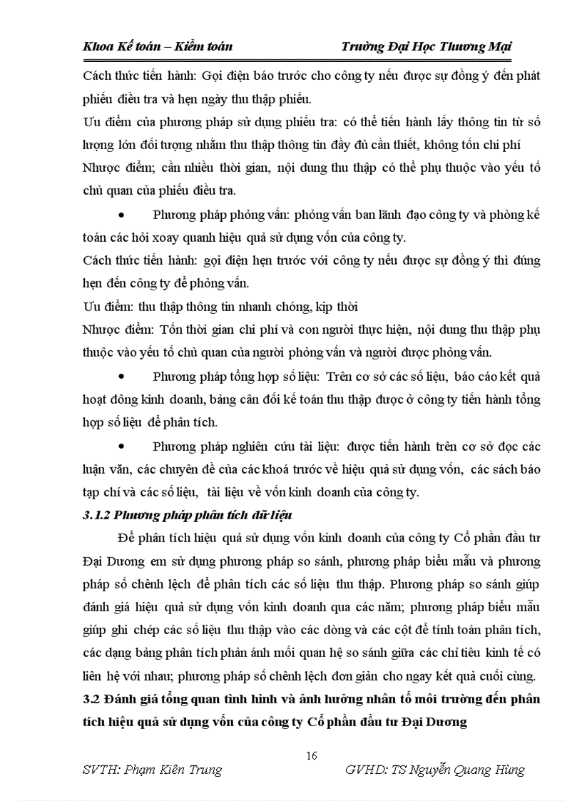 image for page Phân tích tình hình hiệu quả sử dụng vốn kinh doanh tại Công ty cổ phần đầu tư Đại Dương