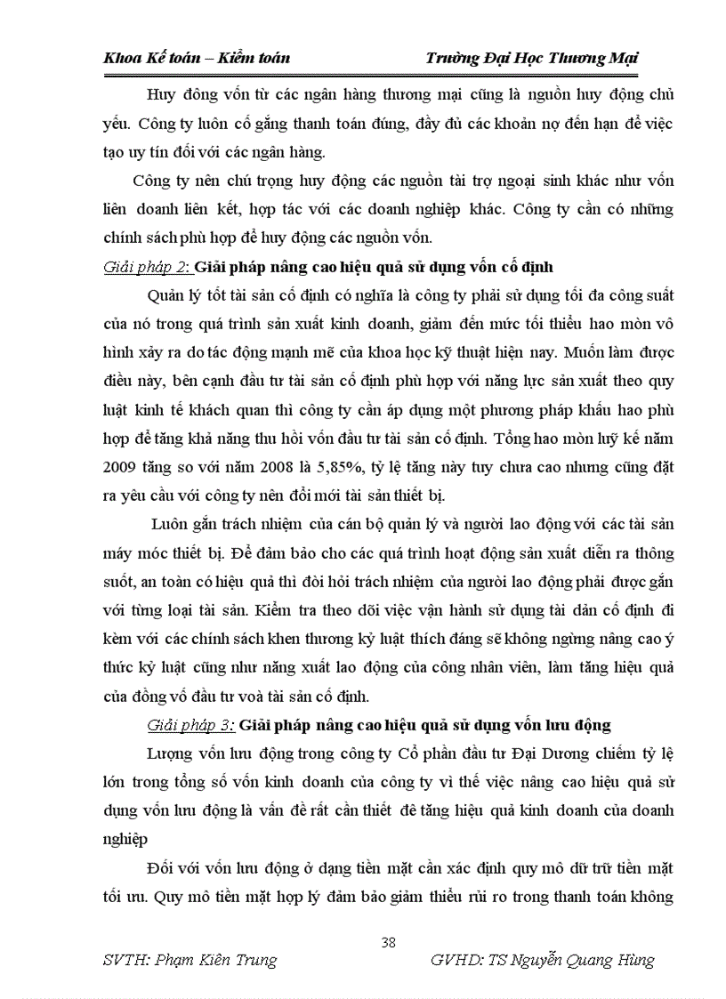image for page Phân tích tình hình hiệu quả sử dụng vốn kinh doanh tại Công ty cổ phần đầu tư Đại Dương