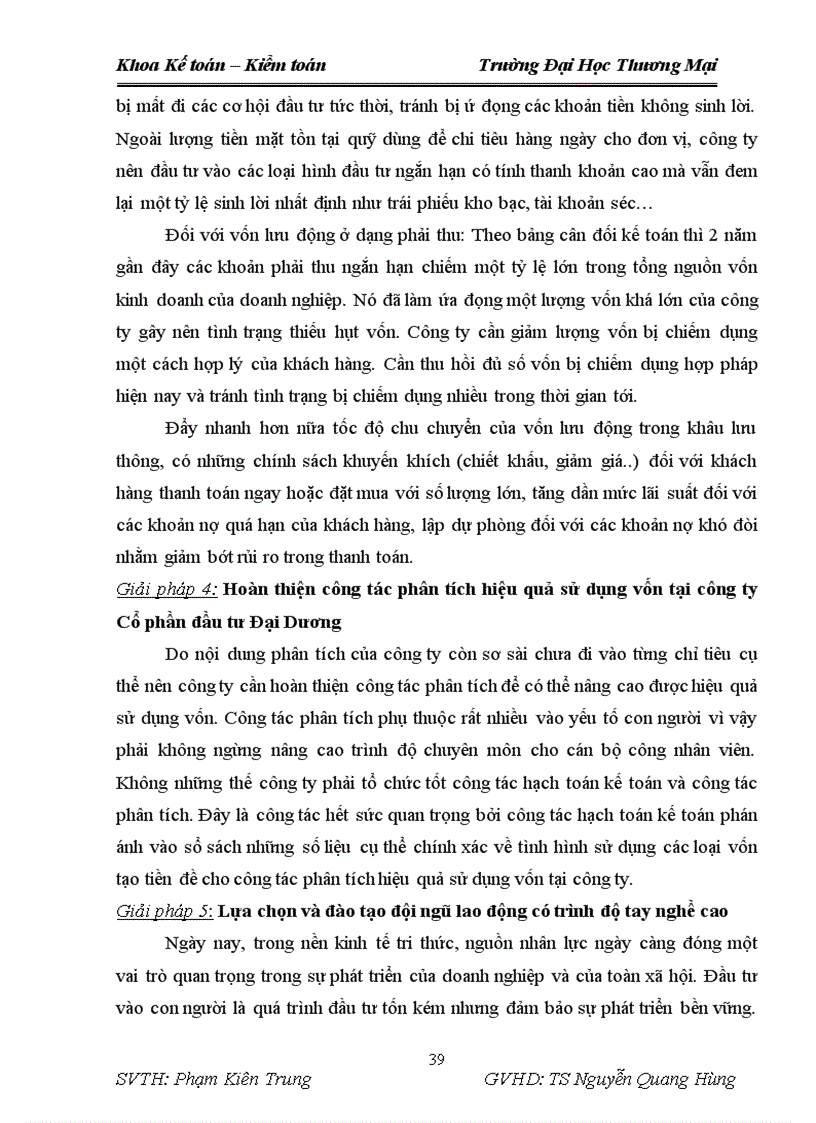 image for page Phân tích tình hình hiệu quả sử dụng vốn kinh doanh tại Công ty cổ phần đầu tư Đại Dương