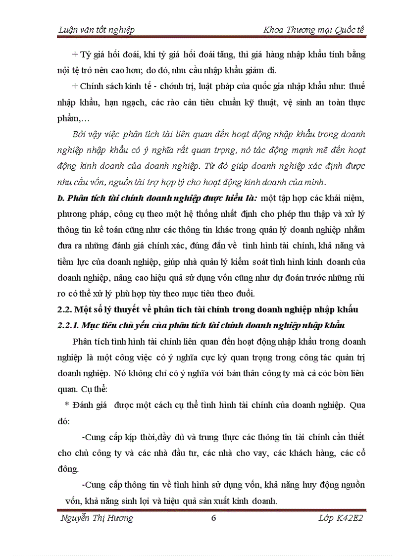 image for page Hoàn thiện phân tích tài chính nhập khẩu mặt hàng thiết bị xây dựng tại công ty cổ phần đầu tư và thương mại quốc tế Huy Hoàng