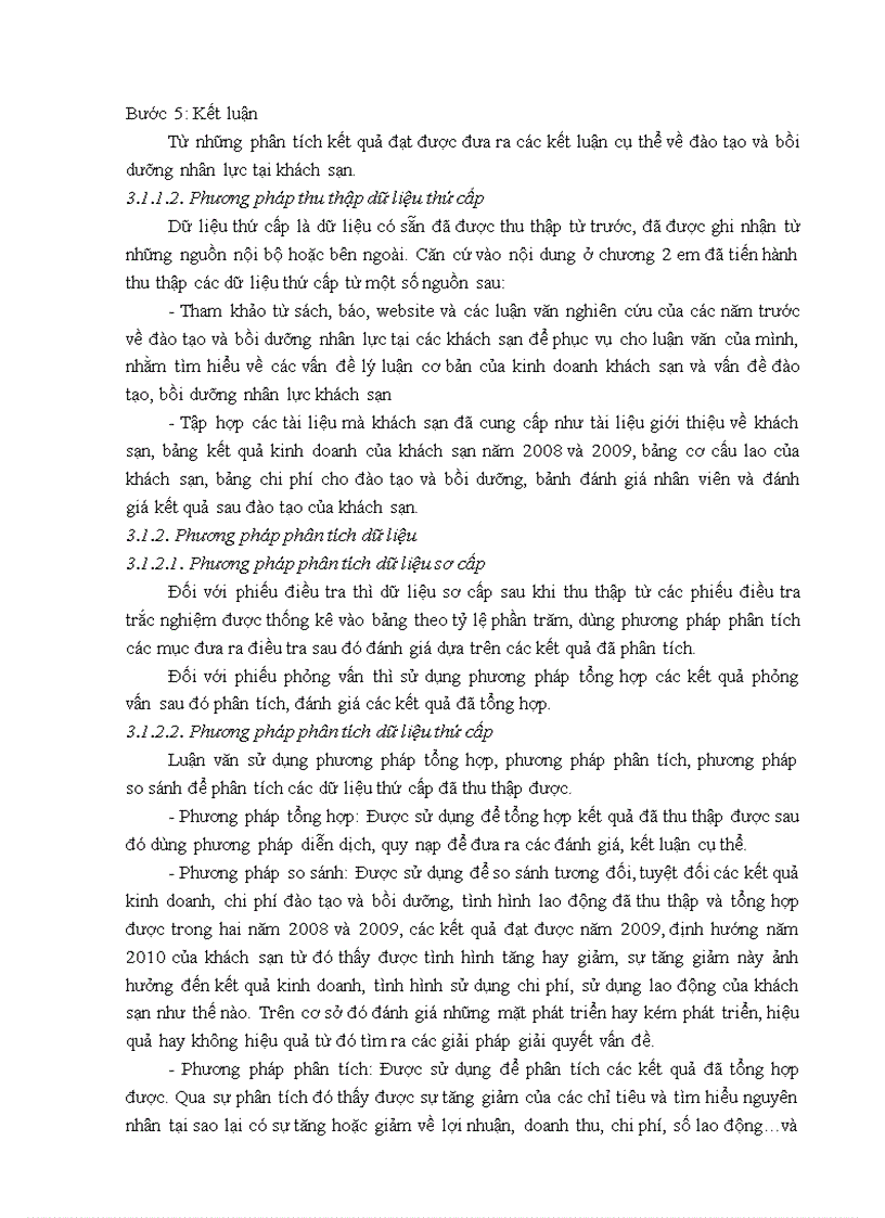 image for page Tăng cường đào tạo và bồi dưỡng nhân lực tại khách sạn Thương Mại
