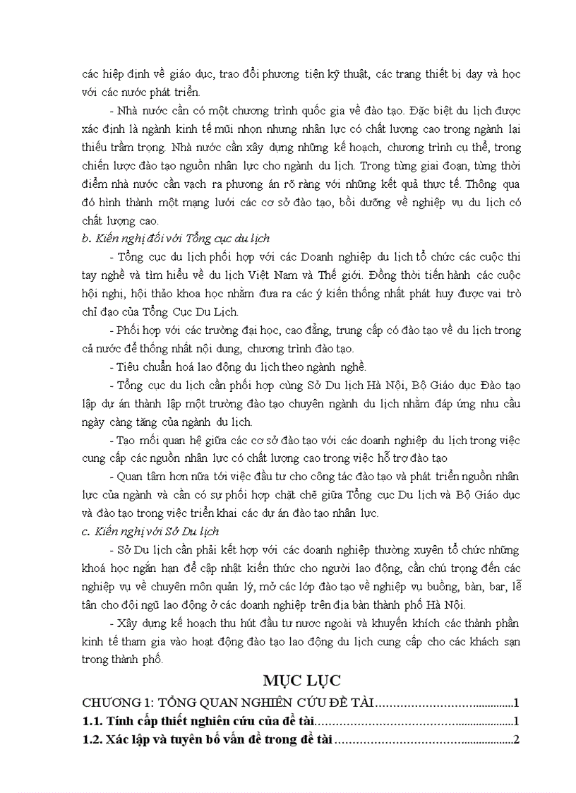 image for page Tăng cường đào tạo và bồi dưỡng nhân lực tại khách sạn Thương Mại