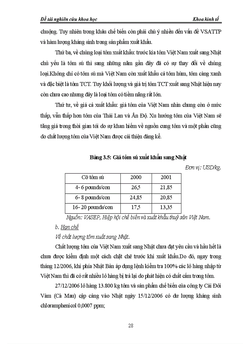 image for page Tác động của hiệp định song phương Việt Nhật đến hoạt động xuất khẩu tôm của Việt Nam sang Nhật