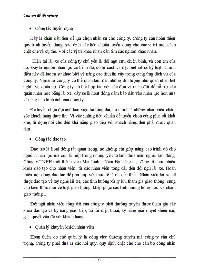 image for page Hoàn thiện dịch vụ chăm sóc khách hàng của công ty TNHH Mai Linh Nam Định