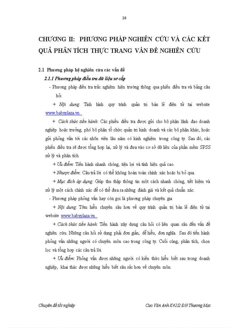 image for page Hoàn thiện quy trình bán lẻ trực tuyến tại website www babyplaza vn của công ty Cổ phần Quốc tế VNETC 3