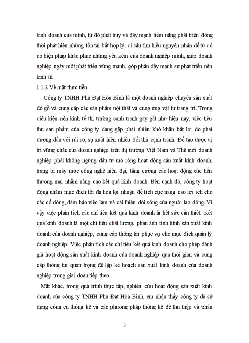 image for page Phân tích thống kê kết quả kinh doanh của công ty TNHH Phú Đạt Hòa Bình thông qua một số chỉ tiêu cơ bản doanh thu và lợi nhuận giai đoạn từ năm 2007 2010