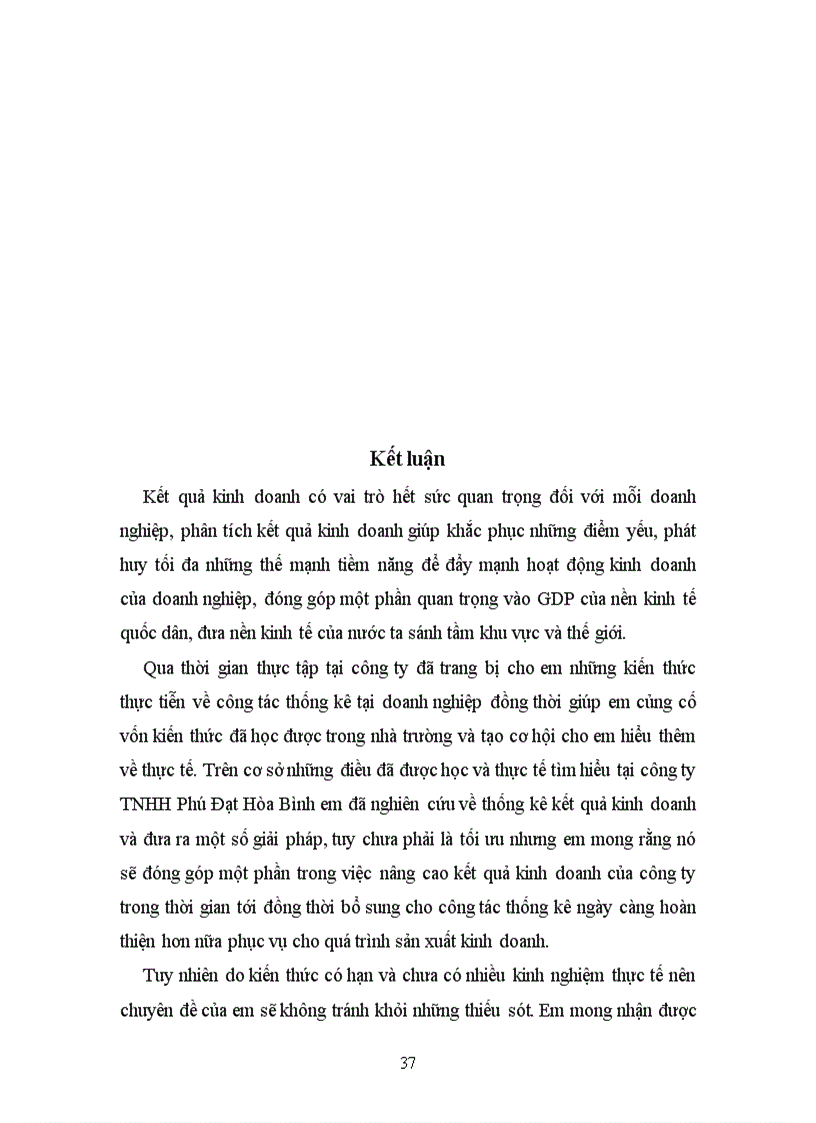 image for page Phân tích thống kê kết quả kinh doanh của công ty TNHH Phú Đạt Hòa Bình thông qua một số chỉ tiêu cơ bản doanh thu và lợi nhuận giai đoạn từ năm 2007 2010