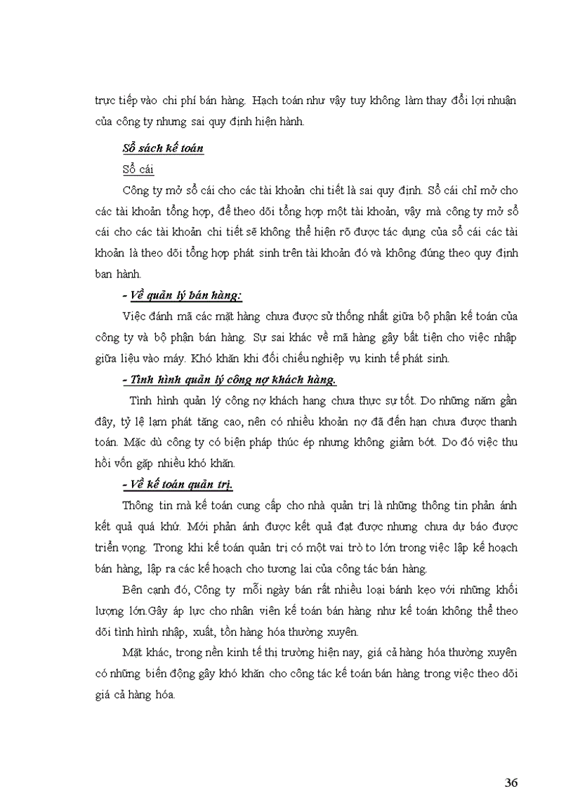 image for page Kế toán bán nhóm hàng bánh kẹo tại công ty cổ phần Thực Phẩm Hữu Nghị