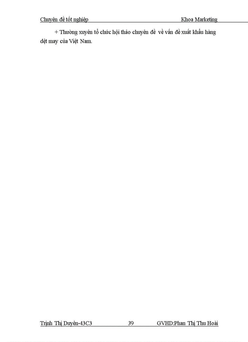 image for page Giải pháp marketing thâm nhập thị trường sản phẩm may mặc sang thị trường EU của công ty cổ phần may Trường Sơn