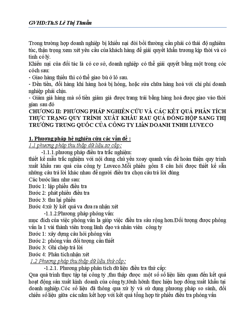 image for page Hoàn thiện quy trình xuất khẩu mặt hàng rau quả đóng hộp sang thị trường Trung Quốc tại công ty liên doanh TNHH LuVeCo
