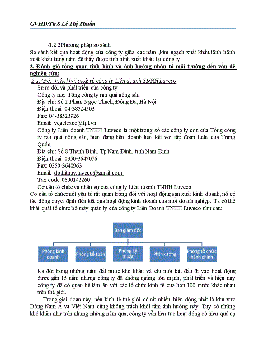image for page Hoàn thiện quy trình xuất khẩu mặt hàng rau quả đóng hộp sang thị trường Trung Quốc tại công ty liên doanh TNHH LuVeCo