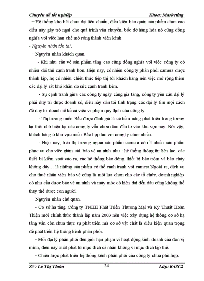 image for page Phát triển kênh phân phối sản phẩm camera của công ty TNHH Phát Triển Thương Mại và Kỹ Thuât Hoàn Thiện trên thị trường miền Bắc