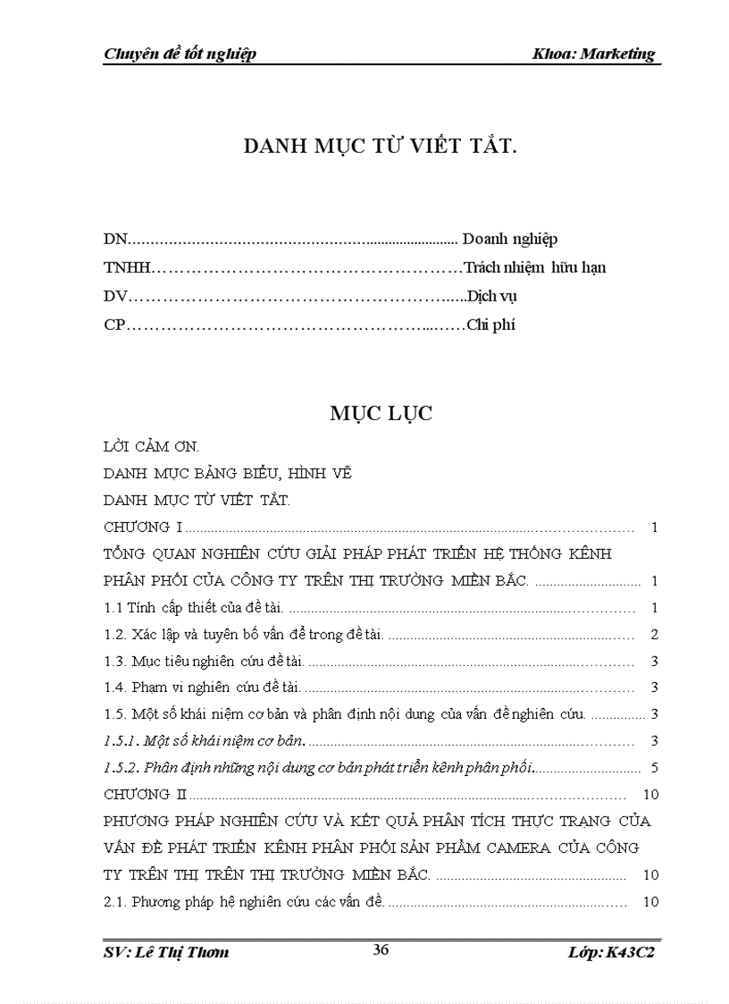 image for page Phát triển kênh phân phối sản phẩm camera của công ty TNHH Phát Triển Thương Mại và Kỹ Thuât Hoàn Thiện trên thị trường miền Bắc