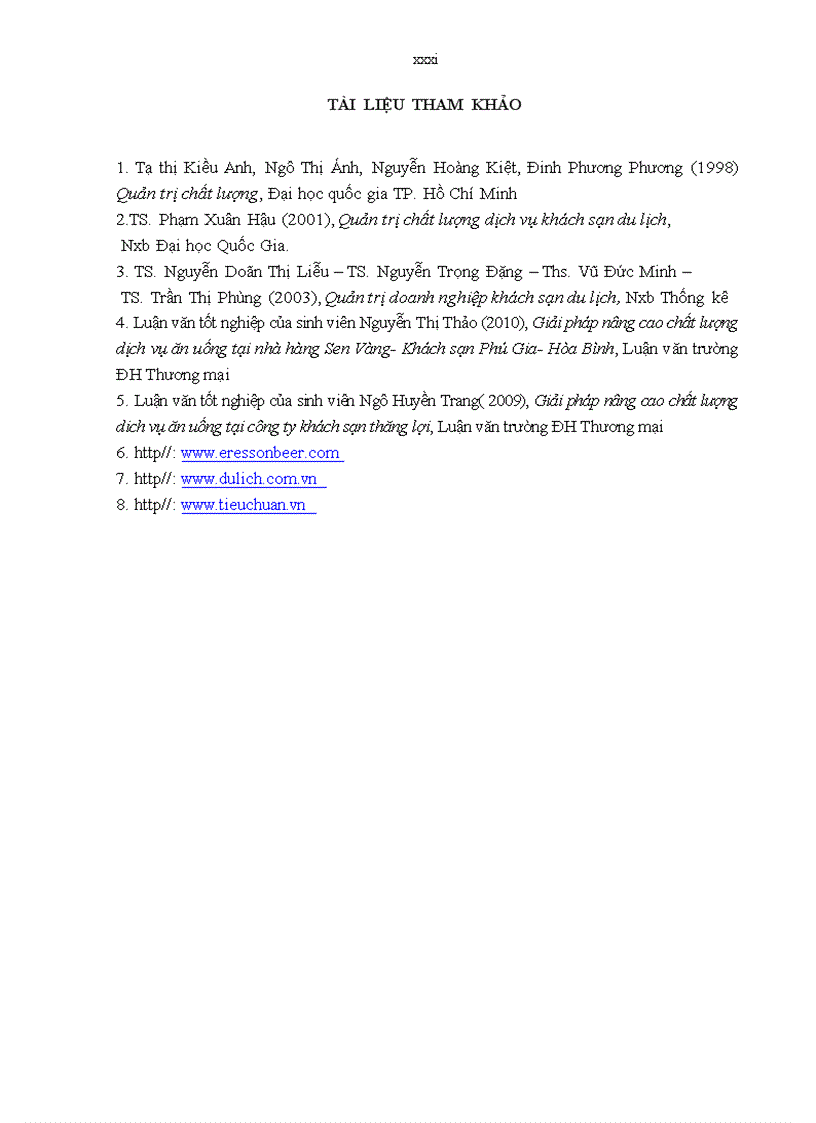 image for page Nâng cao chất lượng dịch vụ ăn uống tại nhà hàng ERESSON BEER