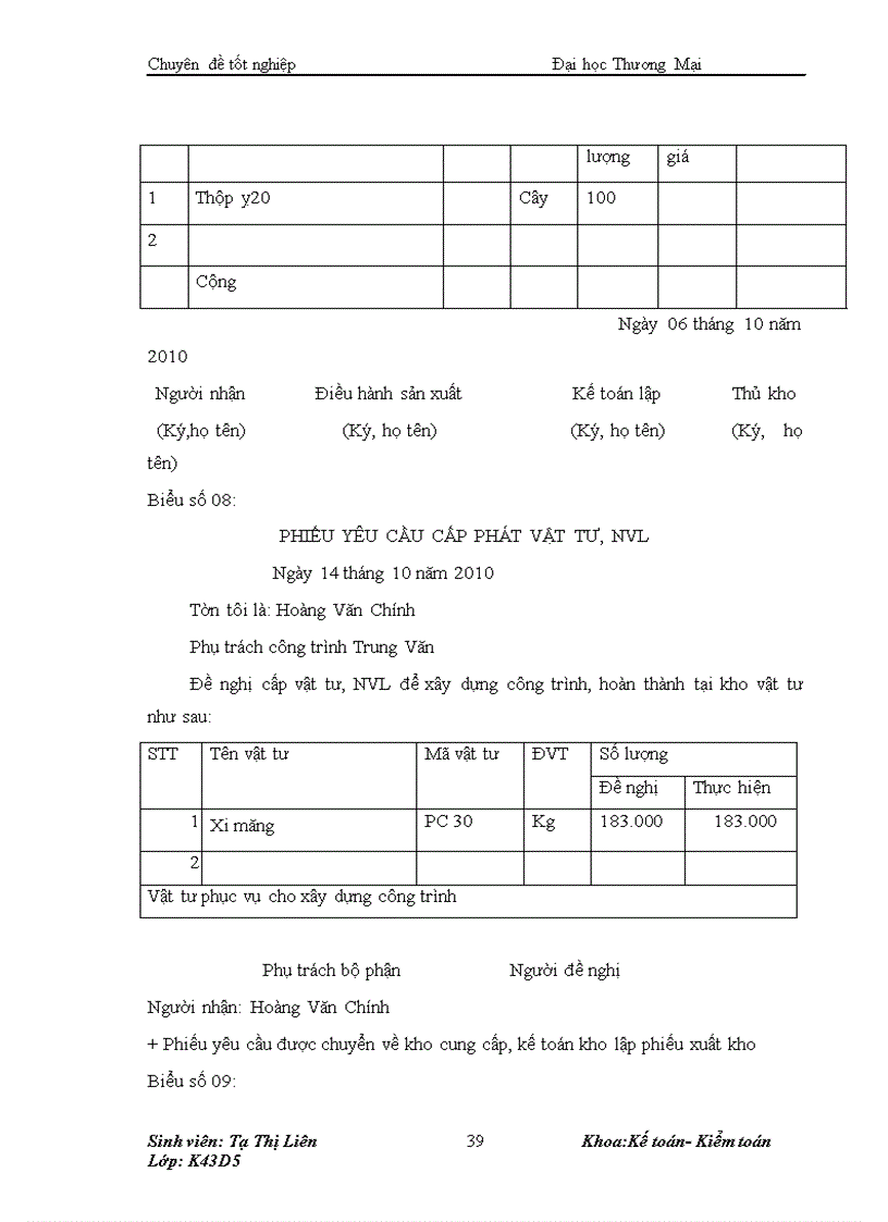 image for page Kế toán nguyên vật liệu xây dựng tại Công Ty Cổ Phần Xây Dựng và Nội Thất Thăng Long