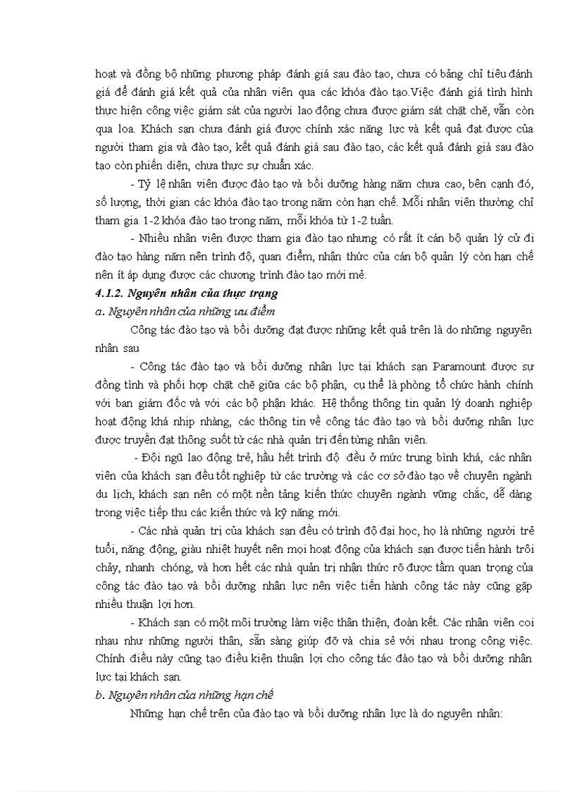 image for page Tăng cường đào tạo và bồi dưỡng nhân lực tại khách sạn Paramount
