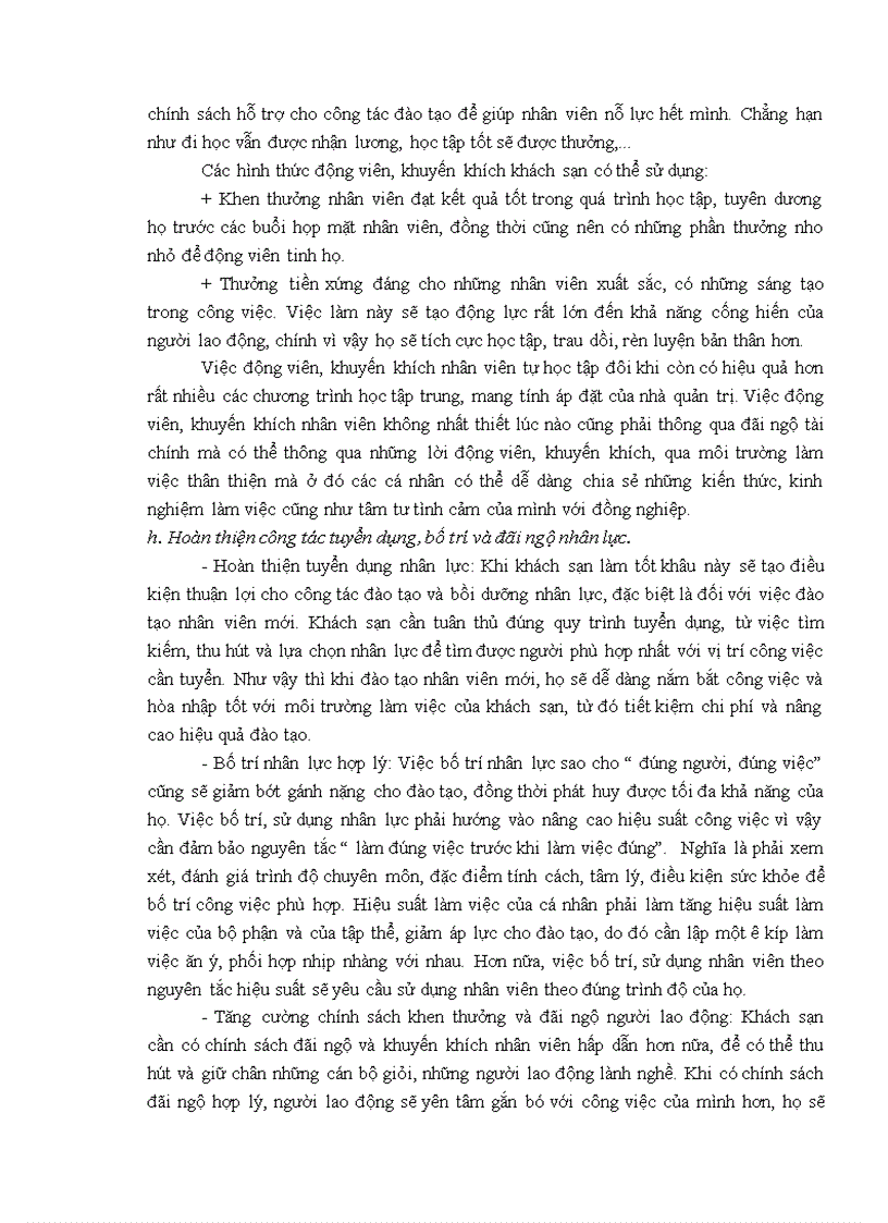 image for page Tăng cường đào tạo và bồi dưỡng nhân lực tại khách sạn Paramount