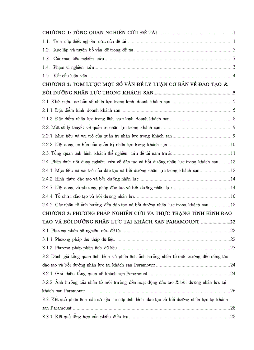 image for page Tăng cường đào tạo và bồi dưỡng nhân lực tại khách sạn Paramount