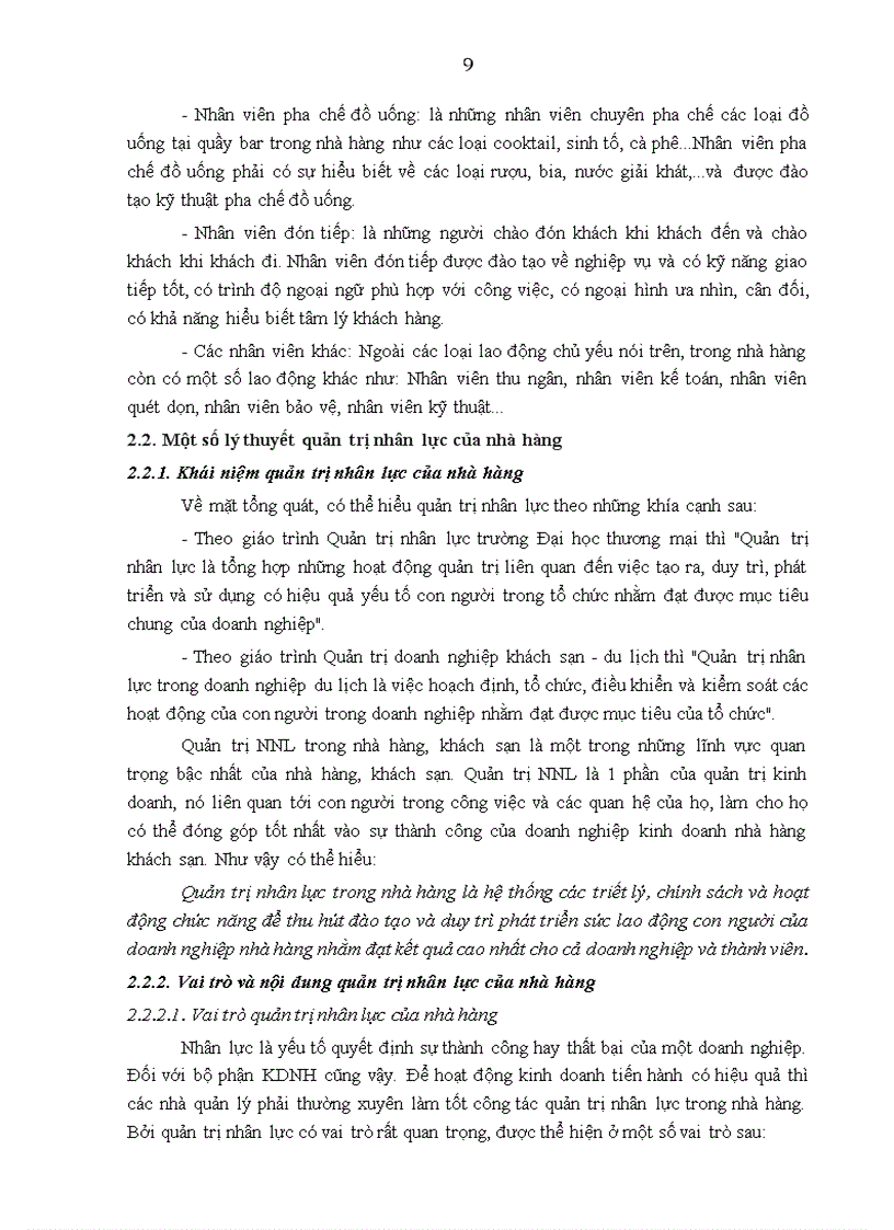 image for page Tăng cường đào tạo và bồi dưỡng nhân lực tại các nhà hàng của khách sạn Fortuna