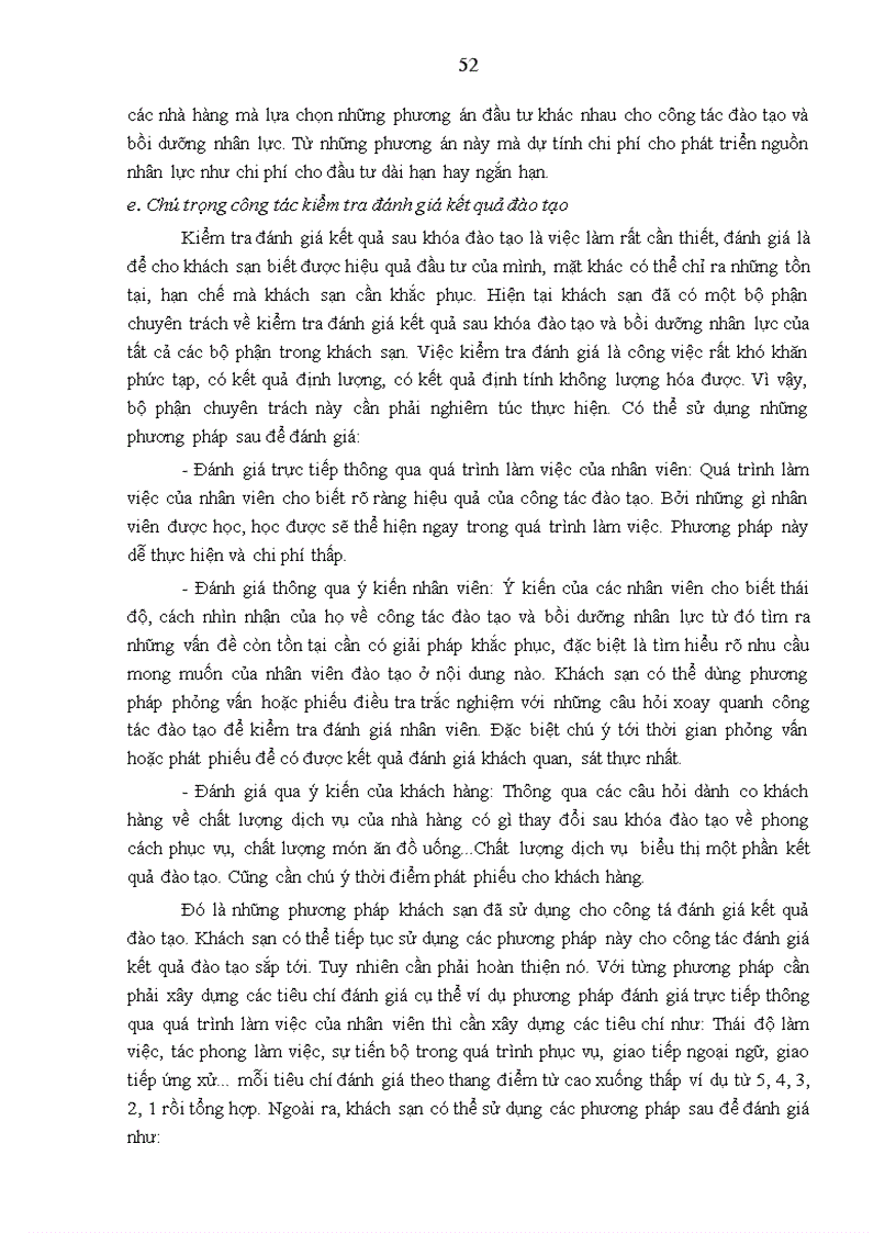 image for page Tăng cường đào tạo và bồi dưỡng nhân lực tại các nhà hàng của khách sạn Fortuna