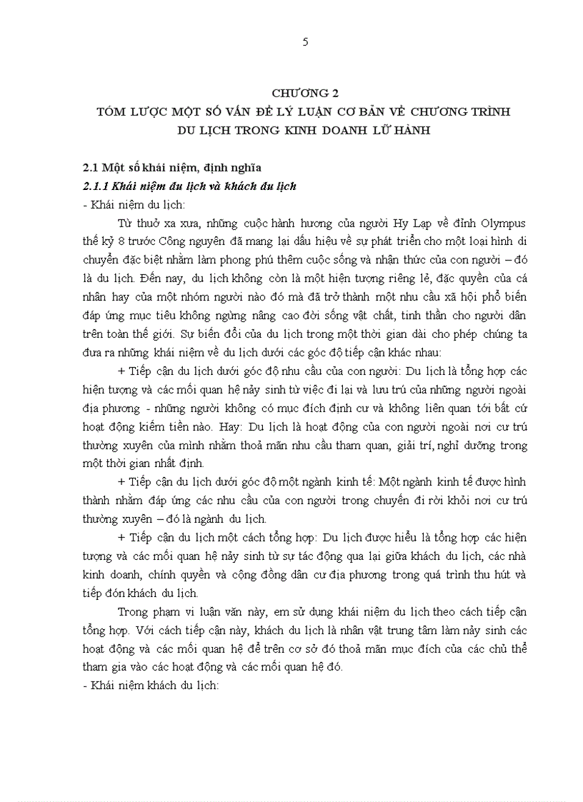 image for page Giải pháp hoàn thiện các chương trình du lịch của Công ty Lữ hành Saigontourist Hà Nội