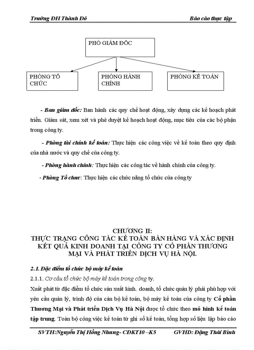 image for page Hoàn thiện kế toán tiêu thụ và xác định kết quả kinh doanh của công ty Cổ Phần Thương Mại và Phát Triển Dịch Vụ Hà Nôi