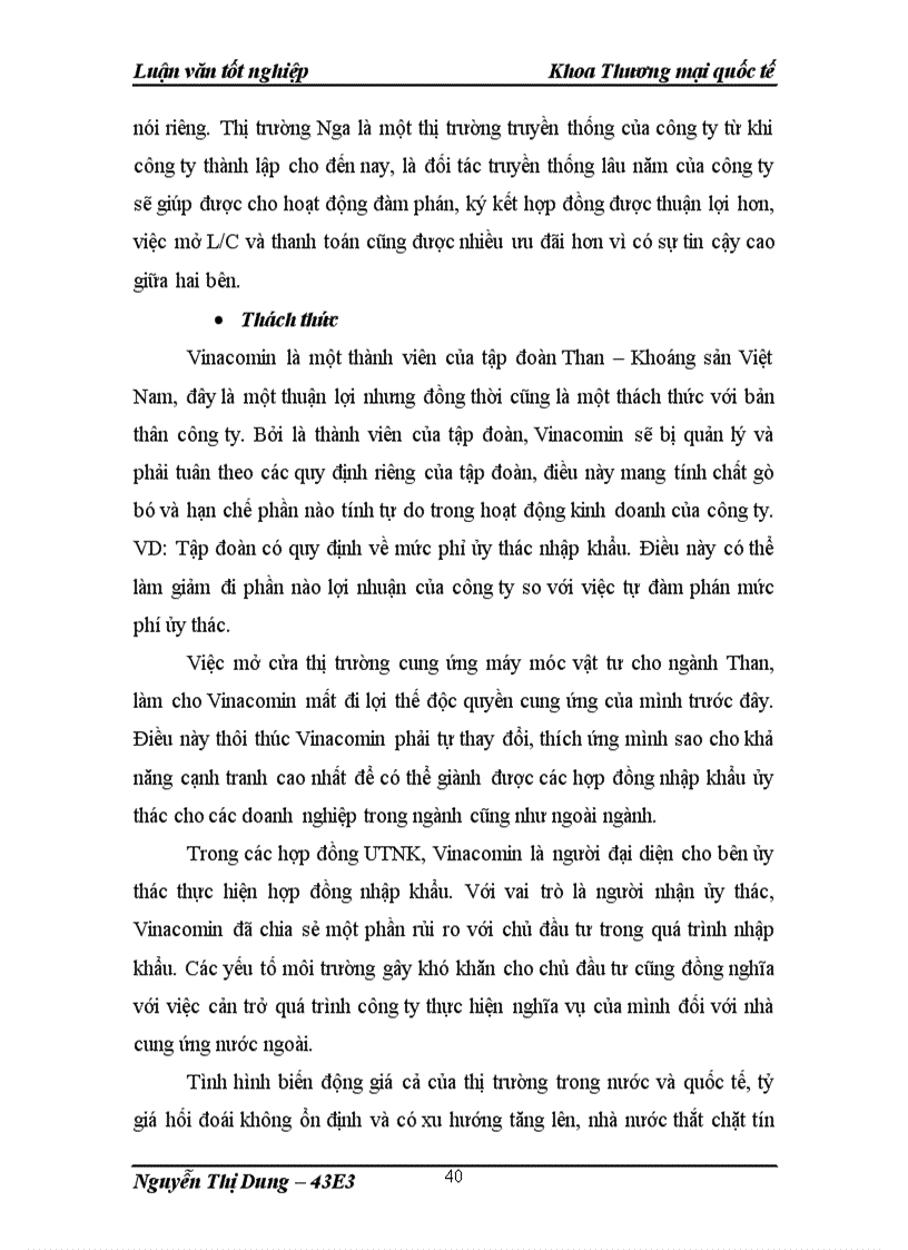 image for page Hoàn thiện quy trình thực hiện hợp đồng nhập khẩu ủy thác máy móc thiết bị từ thị trường Nga của công ty cổ phần xuất nhập khẩu than Vinacomin