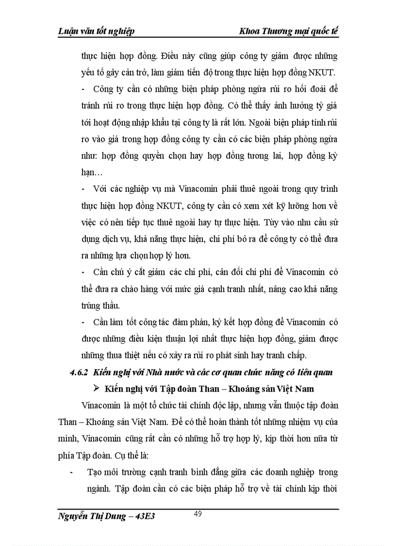 image for page Hoàn thiện quy trình thực hiện hợp đồng nhập khẩu ủy thác máy móc thiết bị từ thị trường Nga của công ty cổ phần xuất nhập khẩu than Vinacomin