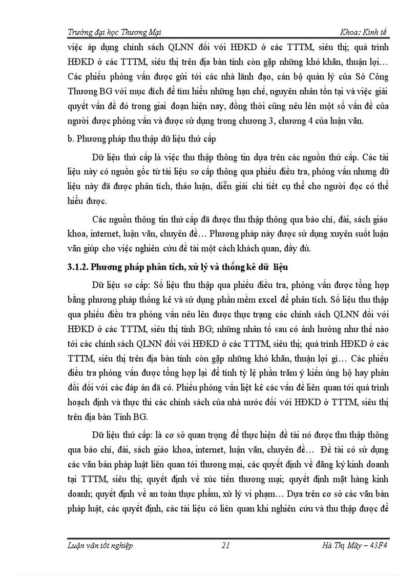 image for page Chính sách quản lý nhà nước đối với hoạt động kinh doanh ở các Trung tâm thương mại và siêu thị trên địa bàn Tỉnh Bắc Giang