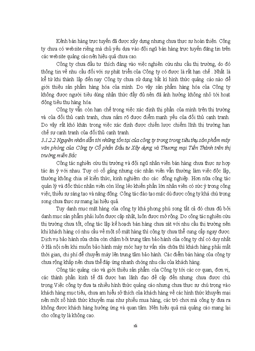 image for page Đẩy mạnh tiêu thụ máy văn phòng của công ty cổ phần đầu tư xây dựng và thương mại tiến thành trên thị trường miền bắc