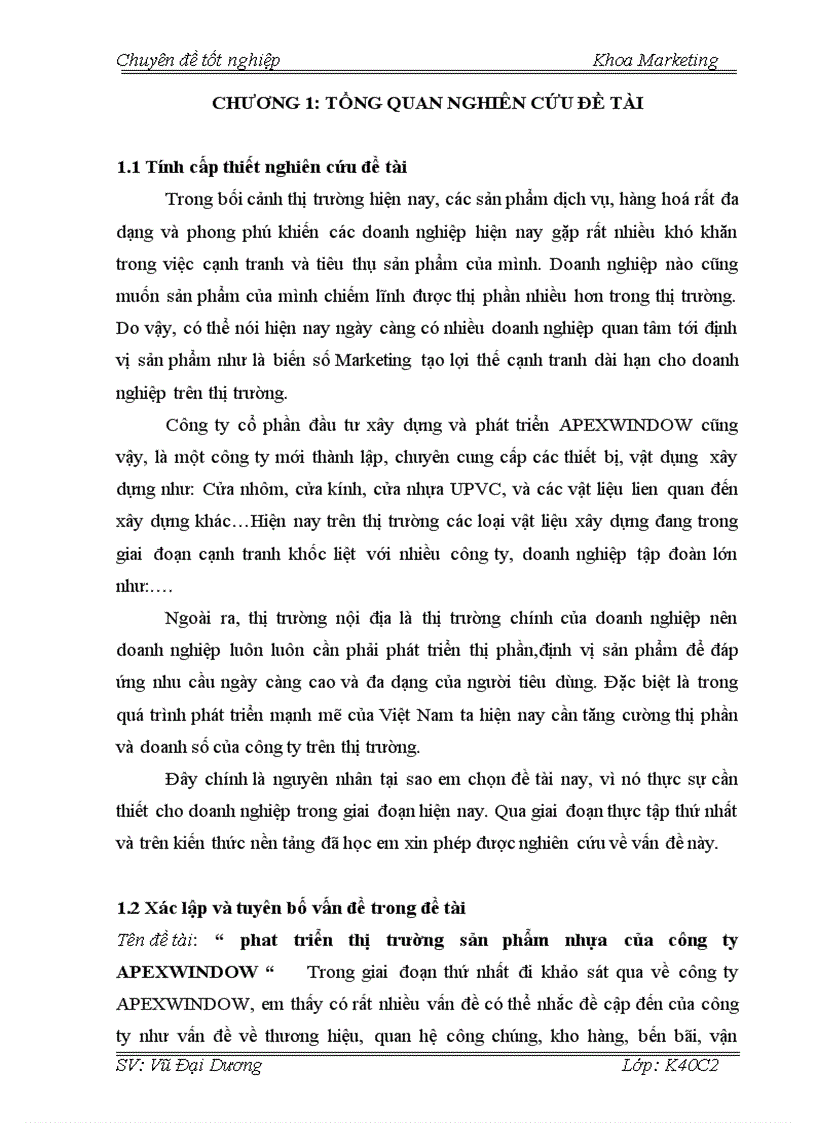 image for page Phat triển thị trường sản phẩm nhựa của công ty APEXWINDOW 1