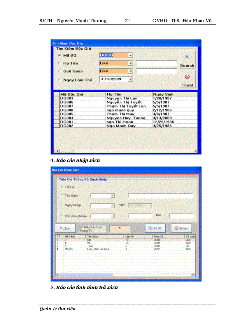 image for page Quản Lý Thư Viện