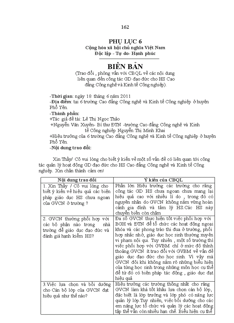 image for page Thực trạng công tác quản lý hoạt động giáo dục đạo đức cho học sinh trường cao đẳng công nghệ và kinh tế công nghiệp ở huyện phổ yên tỉnh thái nguyên