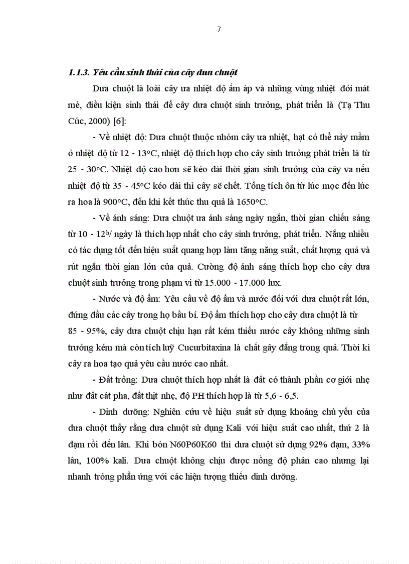 image for page Nghiên cứu đặc điểm sinh trưởng phát triển và năng suất của 3 giống dưa chuột F1 Mummy 331 F1 179 và Dưa xanh vụ Xuân hè năm 2012 tại thị trấn Nà Phặc huyện Ngân Sơn tỉnh Bắc Kạn