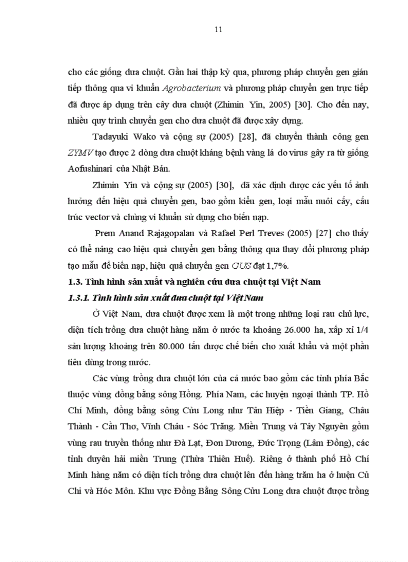 image for page Nghiên cứu đặc điểm sinh trưởng phát triển và năng suất của 3 giống dưa chuột F1 Mummy 331 F1 179 và Dưa xanh vụ Xuân hè năm 2012 tại thị trấn Nà Phặc huyện Ngân Sơn tỉnh Bắc Kạn