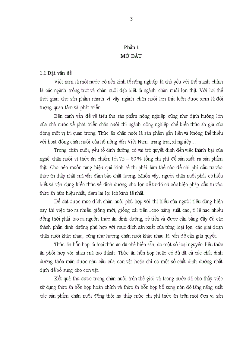 image for page Khảo sát quy trình công nghệ sản xuất thức ăn hỗn hợp dạng viên cho lợn thịt tại công ty cổ phần phát triển Việt Thái 1