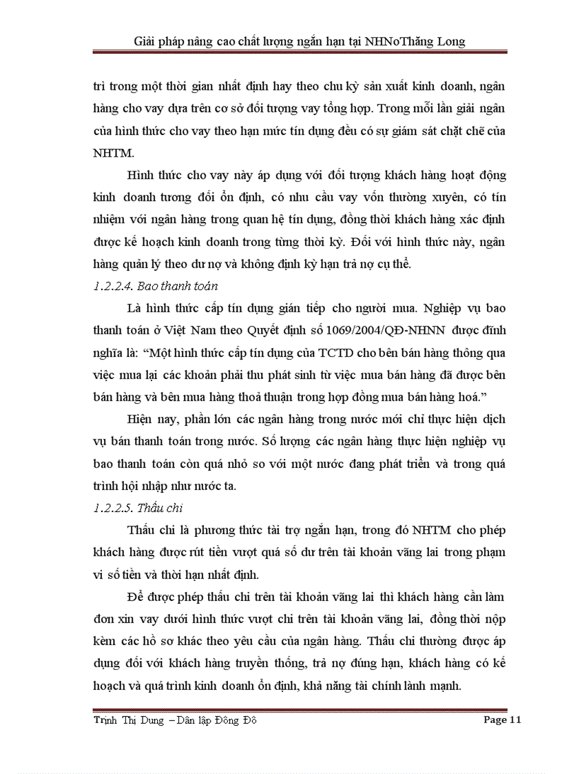 image for page Giải pháp nâng cao chất lượng tín dụng ngắn hạn tại Chi nhánh Thăng Long Ngân Hàng Nông Nghiệp Và Phát Triển Nông Thôn Việt Nam