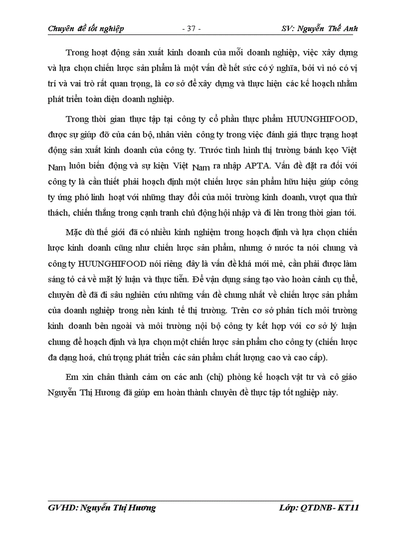 image for page Giải pháp xây dựng chiến lược sản phẩm tại công ty cổ phần thực phẩm Hữu Nghị giai đoạn 2010 2015