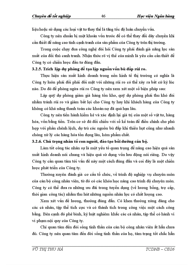 image for page Vốn lưu động và các giải pháp nâng cao hiệu quả sử dụng vốn lưu động tại Công Ty Cổ Phần Việt Trì Viglacera