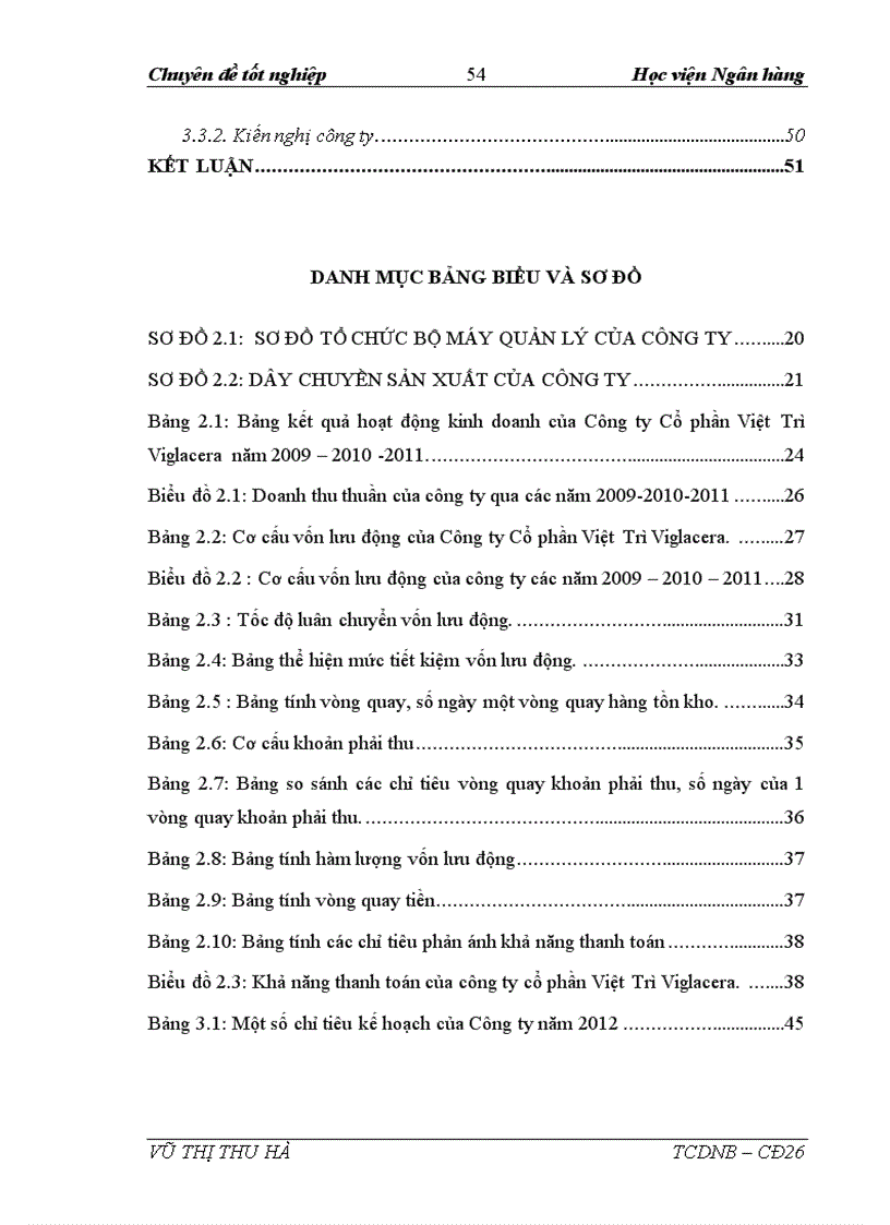 image for page Vốn lưu động và các giải pháp nâng cao hiệu quả sử dụng vốn lưu động tại Công Ty Cổ Phần Việt Trì Viglacera