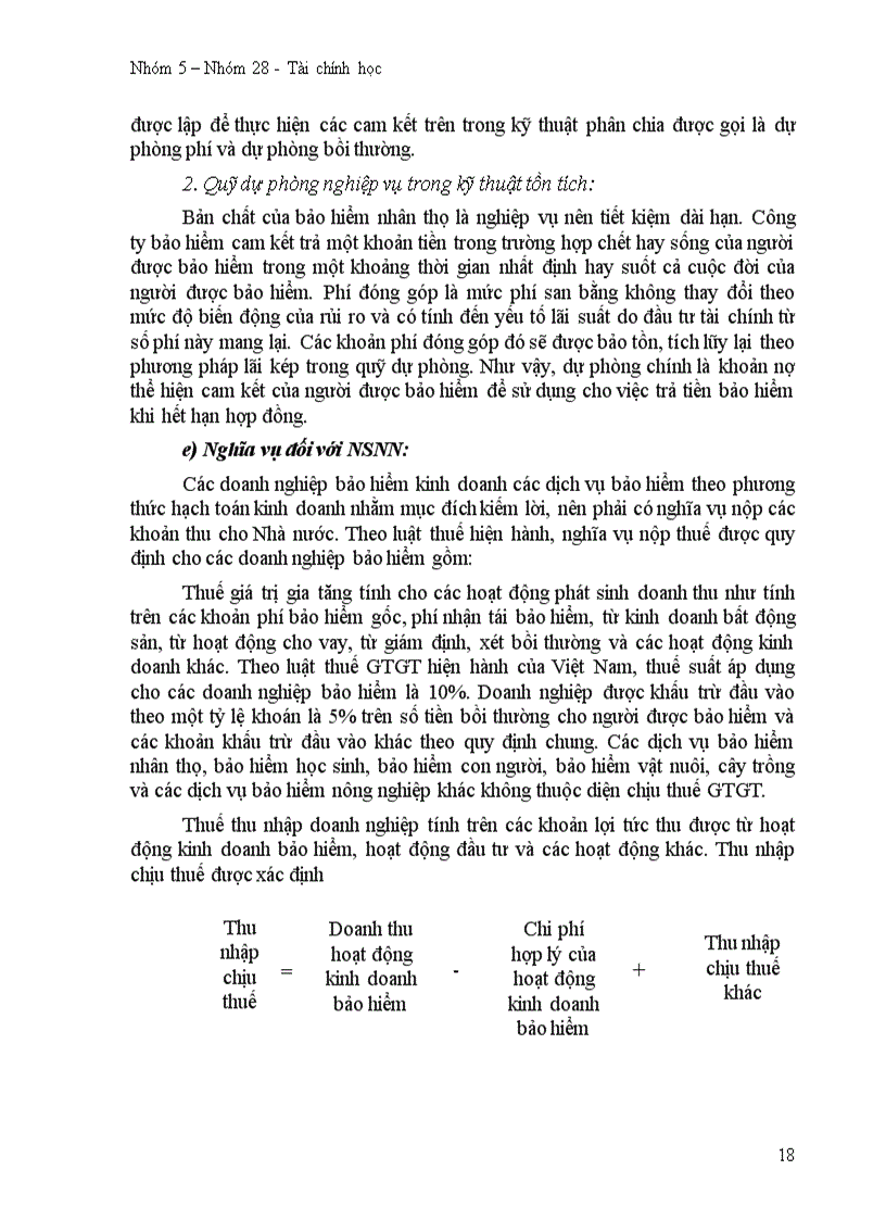 image for page Bảo hiểm trong kinh doanh