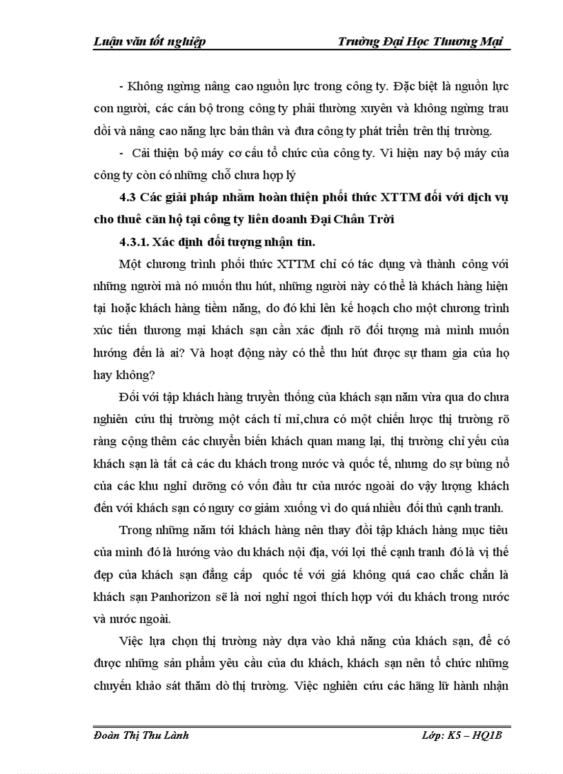 image for page Đề tài Phát triển phối thức xúc tiến thương mại đối với dịch vụ cho thuê căn hộ của công ty liên doanh Đại Chân Trời trên thị trường Hà Nội