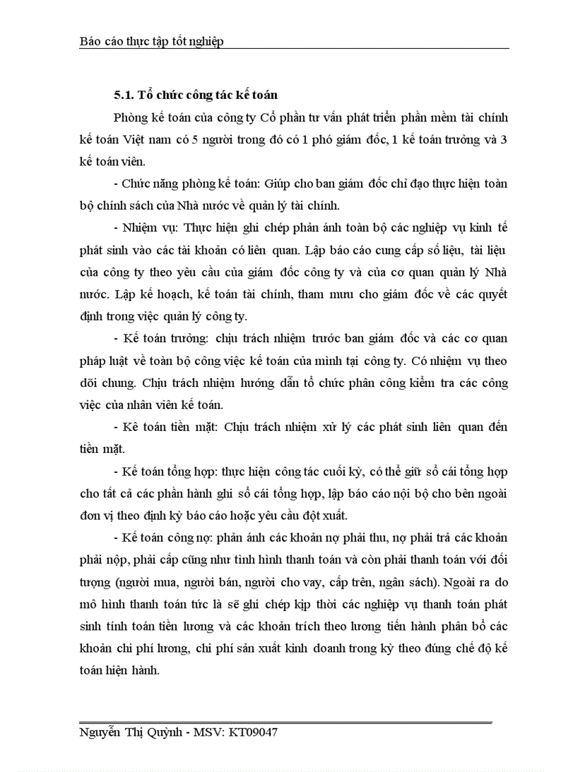 image for page Đề tài Kế toán tiền lương và các khoản trích theo lương tại Công ty cổ phần tư vấn phát triển phần mềm tài chính kế toán Việt Nam