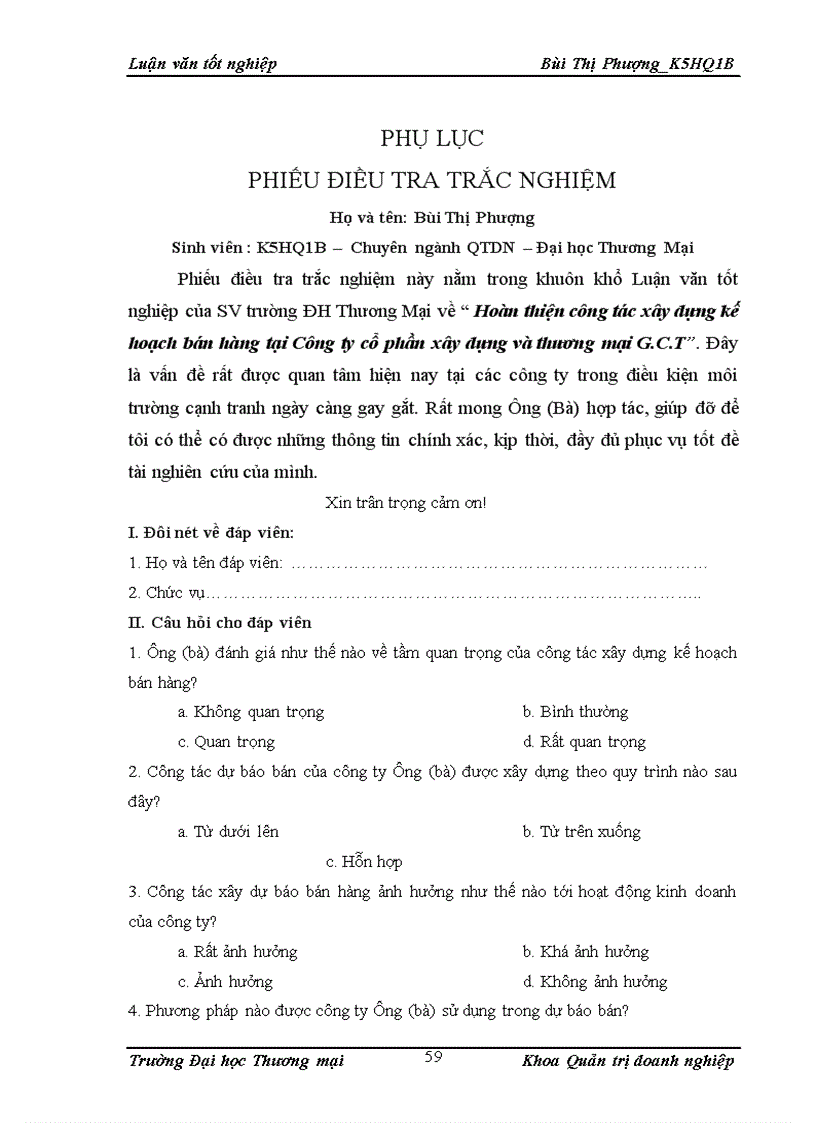 image for page Đề tài Hoàn thiện công tác xây dựng kế hoạch bán hàng tại Công ty cổ phần xây dựng và thương mại G C T